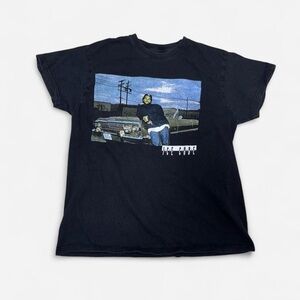 Ice Cube Graphic Tee Black Hip Hop Rap Tee Streetwear Large